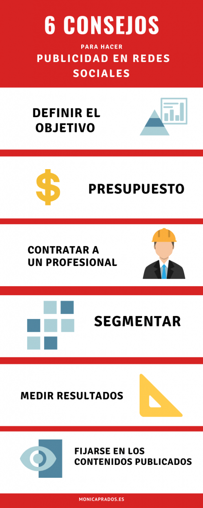 consejos publicidad redes sociales